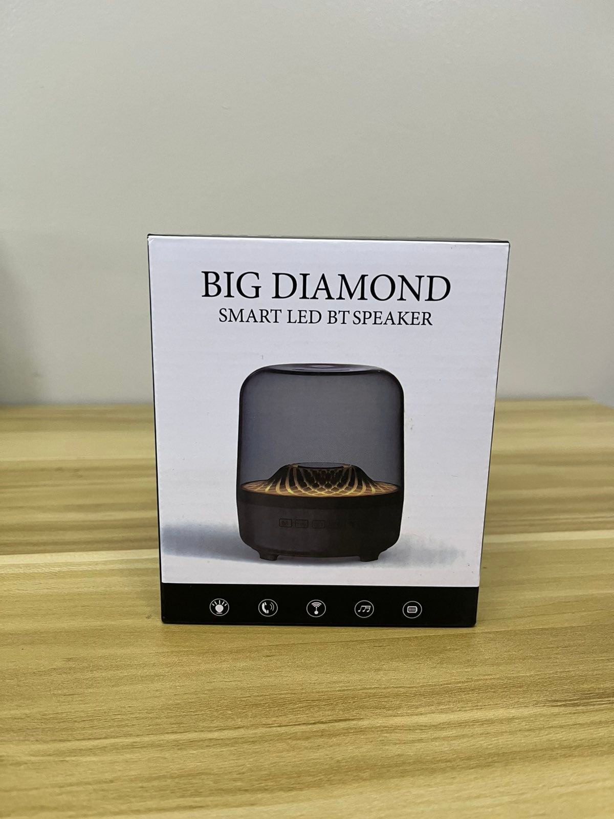 Big Diamond Smart LED Bluetooth Speaker prize box